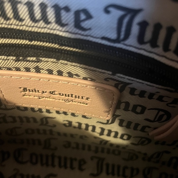 Juicy Couture Run the World Satchel Pink Quilted Women's Bag New With Tags - Picture 7 of 12